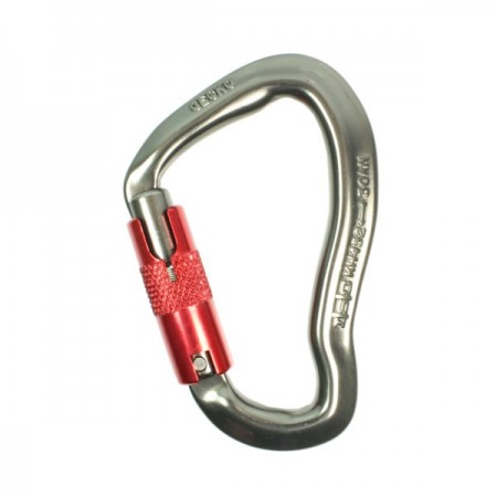 ISC Gecko Supersafe Aluminium Carabiner